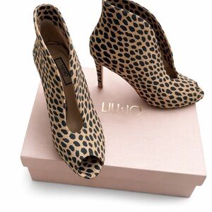Liu Jo Women's Animal Print Heeled Boots